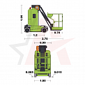 Чертеж Мачтовый подъемник ZOOMLION ZMP09J